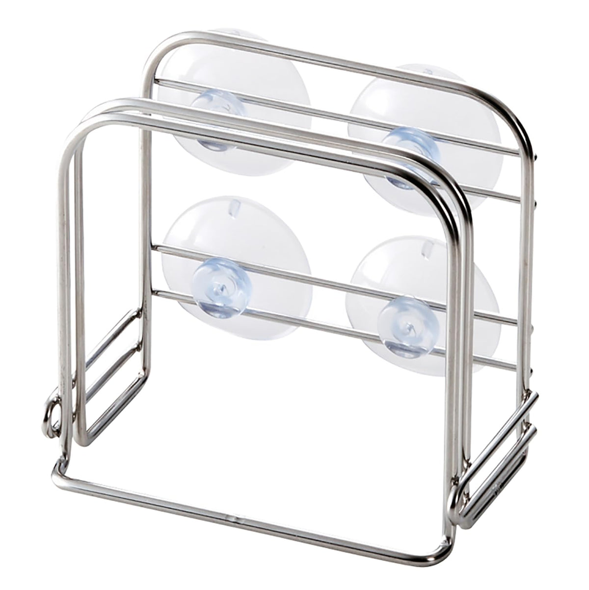 KAI Cutting Board Stand With Suction Cups — Holds Two Boards