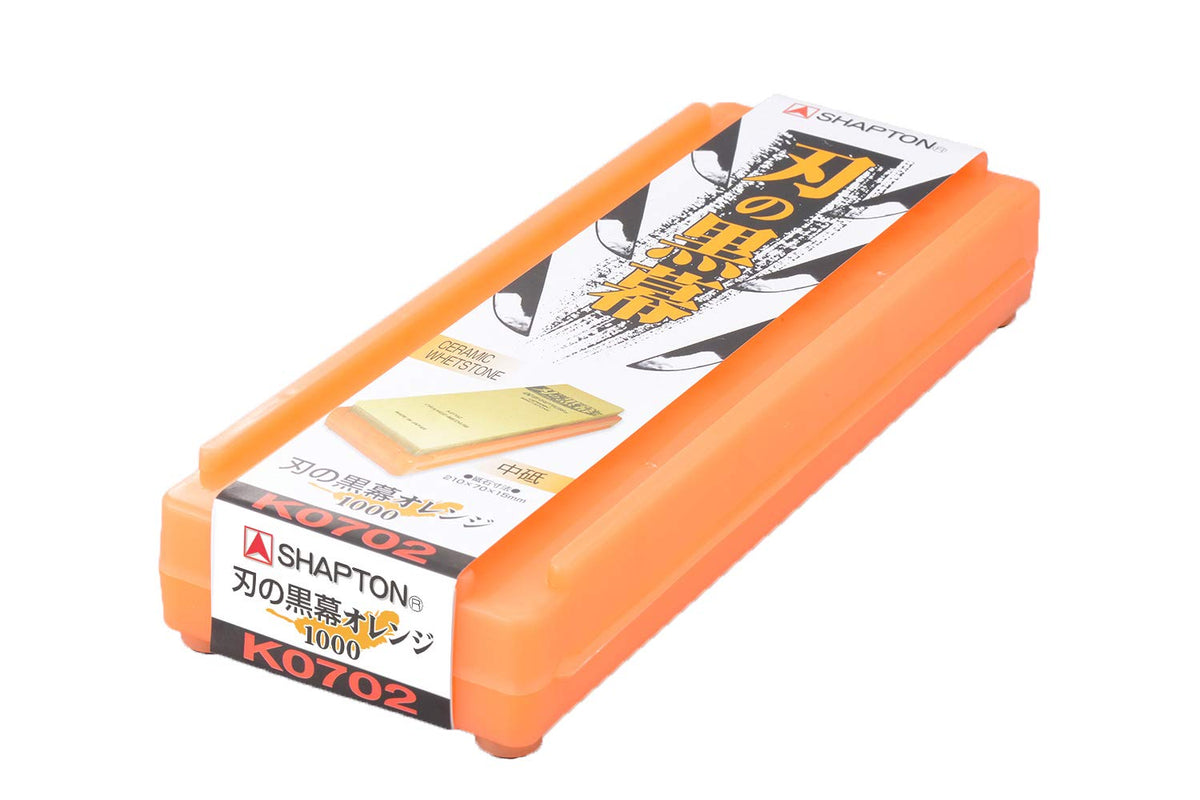 Shapton Kuromaku Ceramic Whetstone, #1000 Grit, Orange