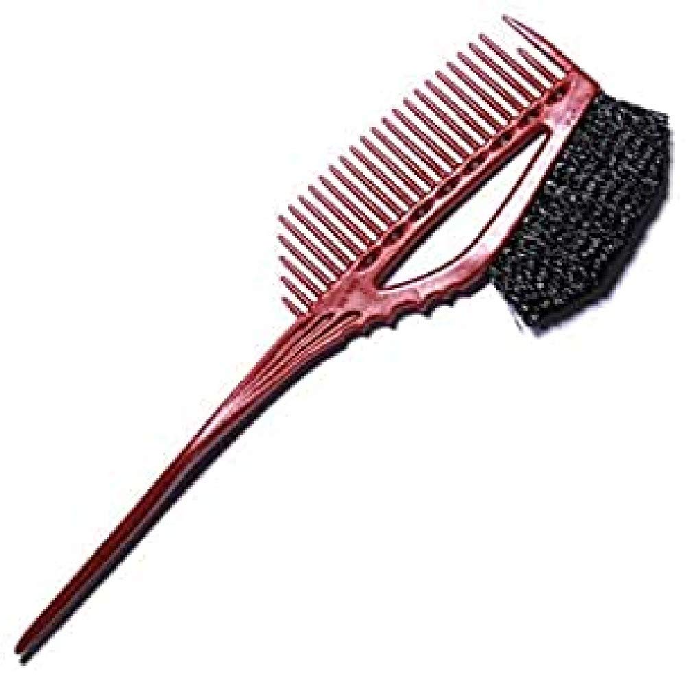 Y.S.PARK YS-640 Hair Color Comb And Brush, Red, Heat-Resistant Salon Comb