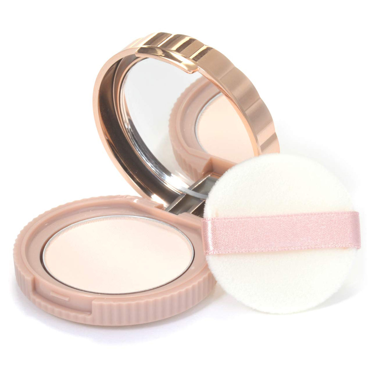 Canmake Secret Beauty Powder, Compact Pressed Face Powder with Mirror and Puff for Day, Night and Touch-Ups, 4.5 g