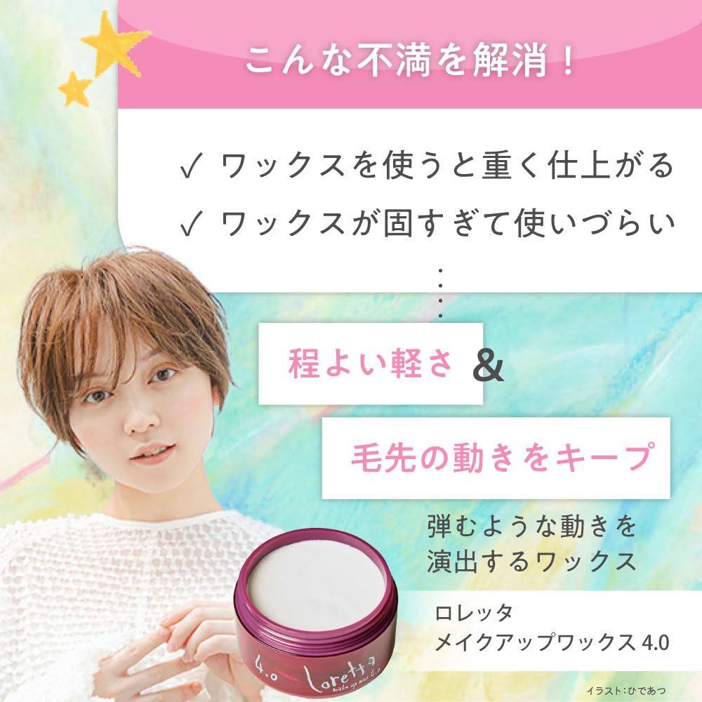 Makeup Hair Wax 65 g in Hold Levels 2.5, 4.0 and 6.5