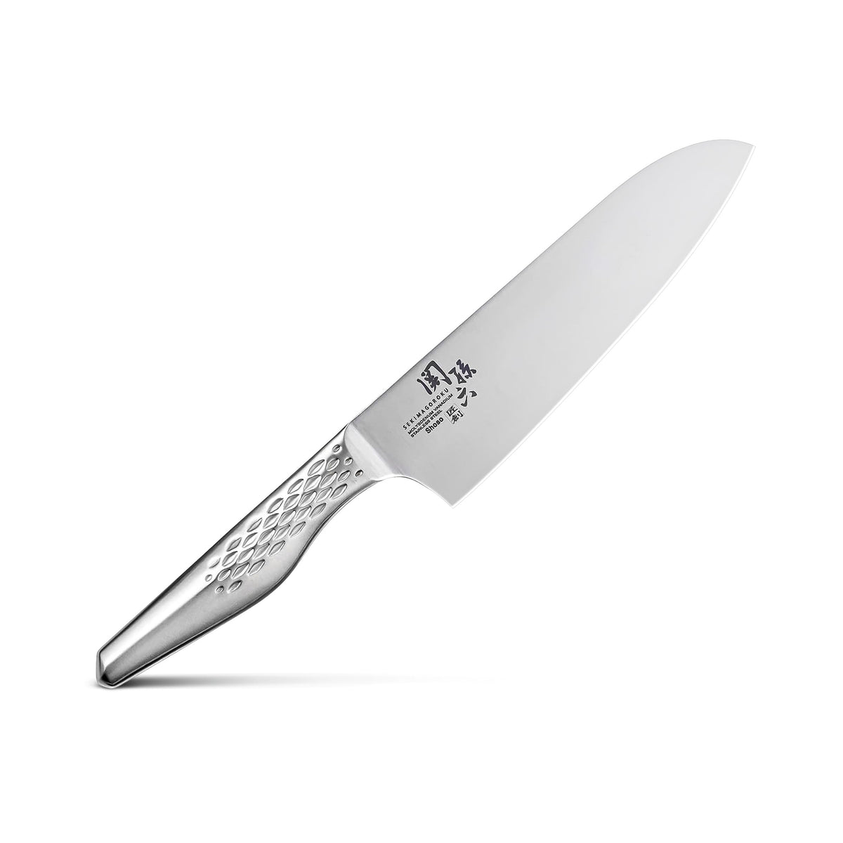 KAI Seki Magoroku Shoso All-Stainless Santoku Knife 165 mm