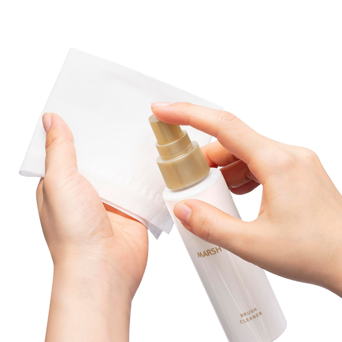 Marsh Field Brush Cleaner — Ready‑to‑Use Fine Mist for Makeup Brushes