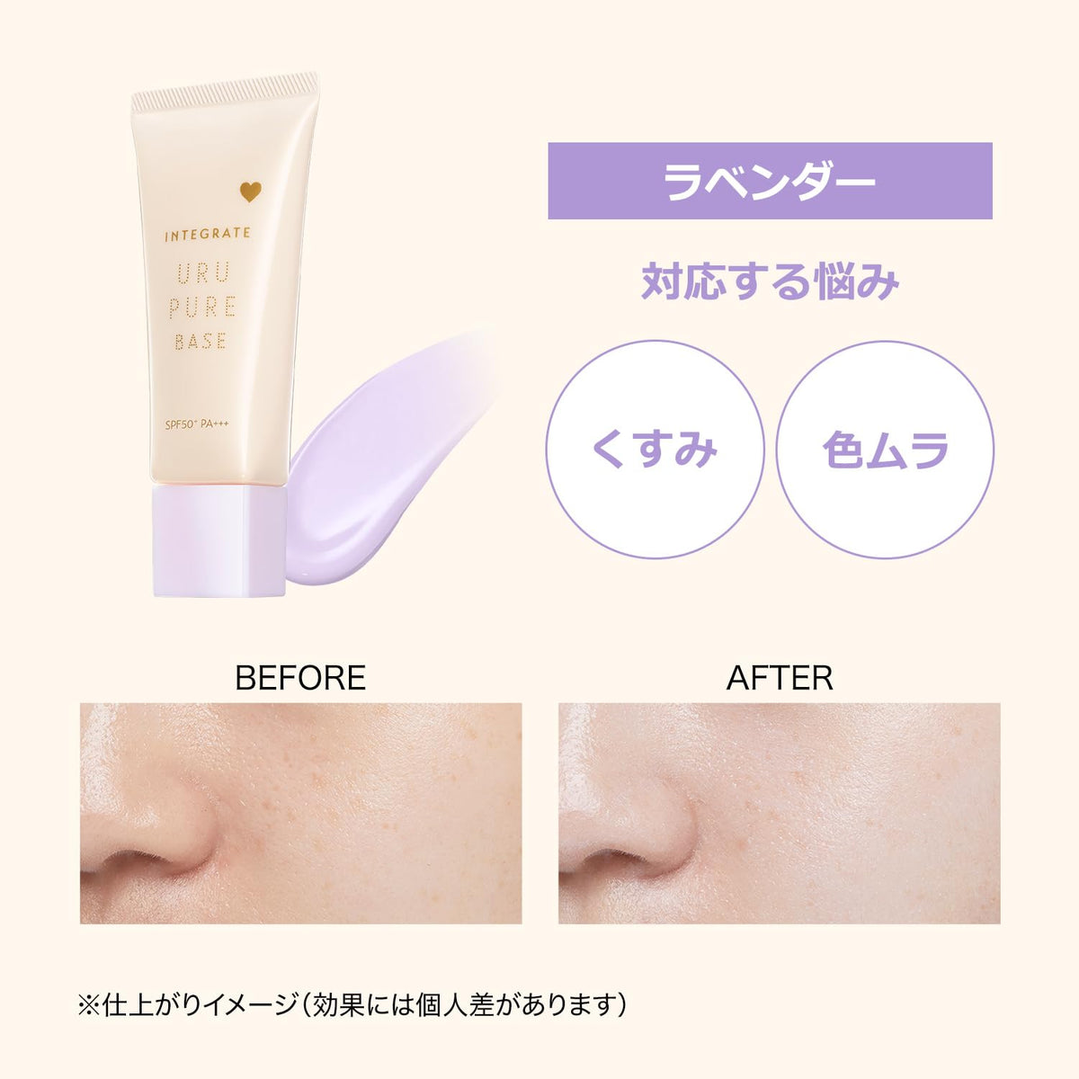 Tone-Up And Moisturizing Makeup Base SPF50+ PA+++, 30 g, Lavender Lemon Or Mint