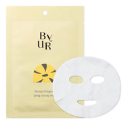 ByUR Plump Honey Aqua Serum Sheet Mask V1, High-Moisture Semi-Gel Face Mask with Manuka Honey Extract, Ceramides and Niacinamide, 1 Sheet