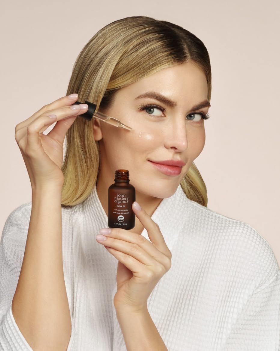 John Masters Organics Nourish Facial Oil with Pomegranate, 29 mL