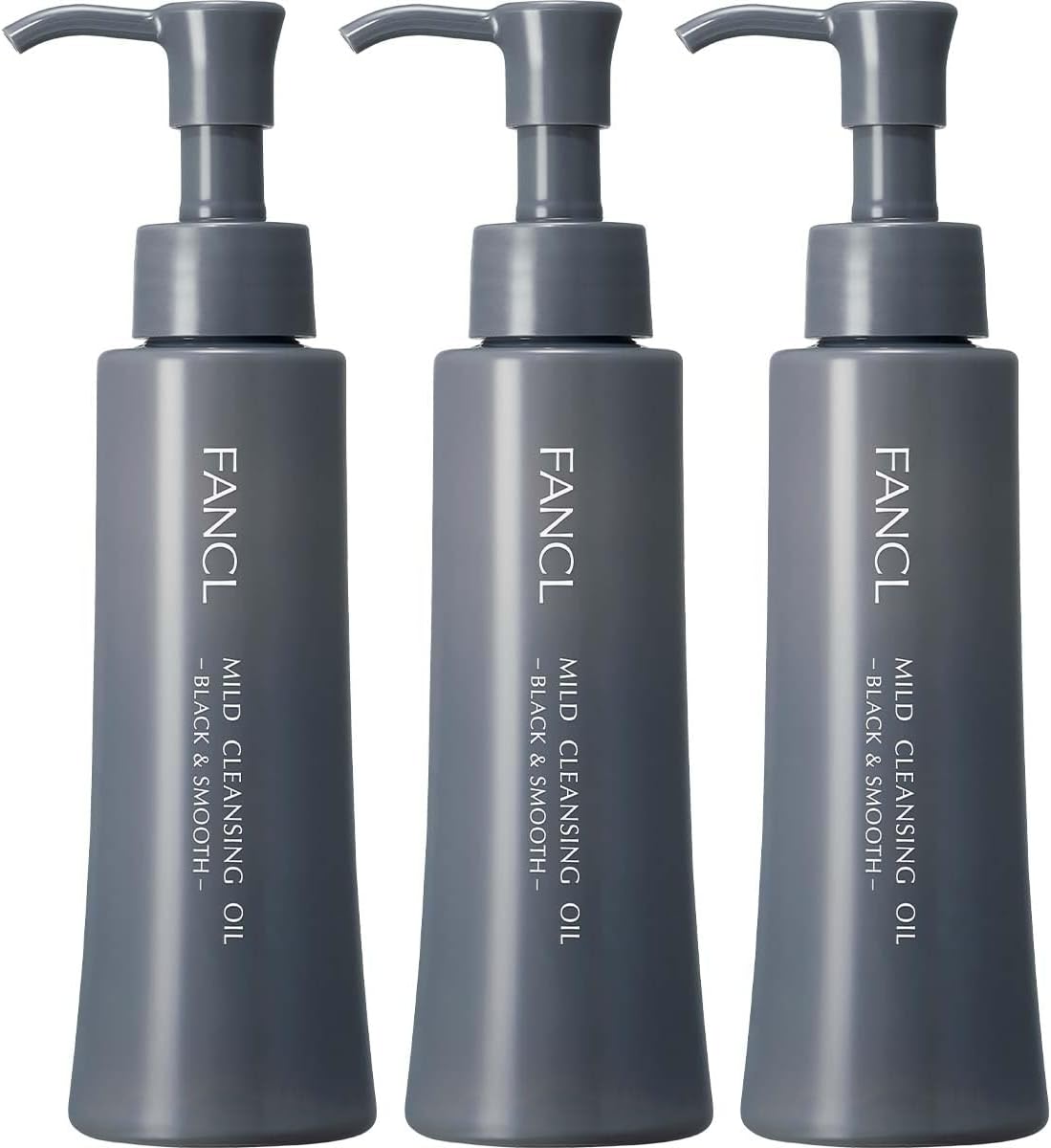 FANCL Black&Smooth Cleansing Oil — Keratin-Plug Crush Technology