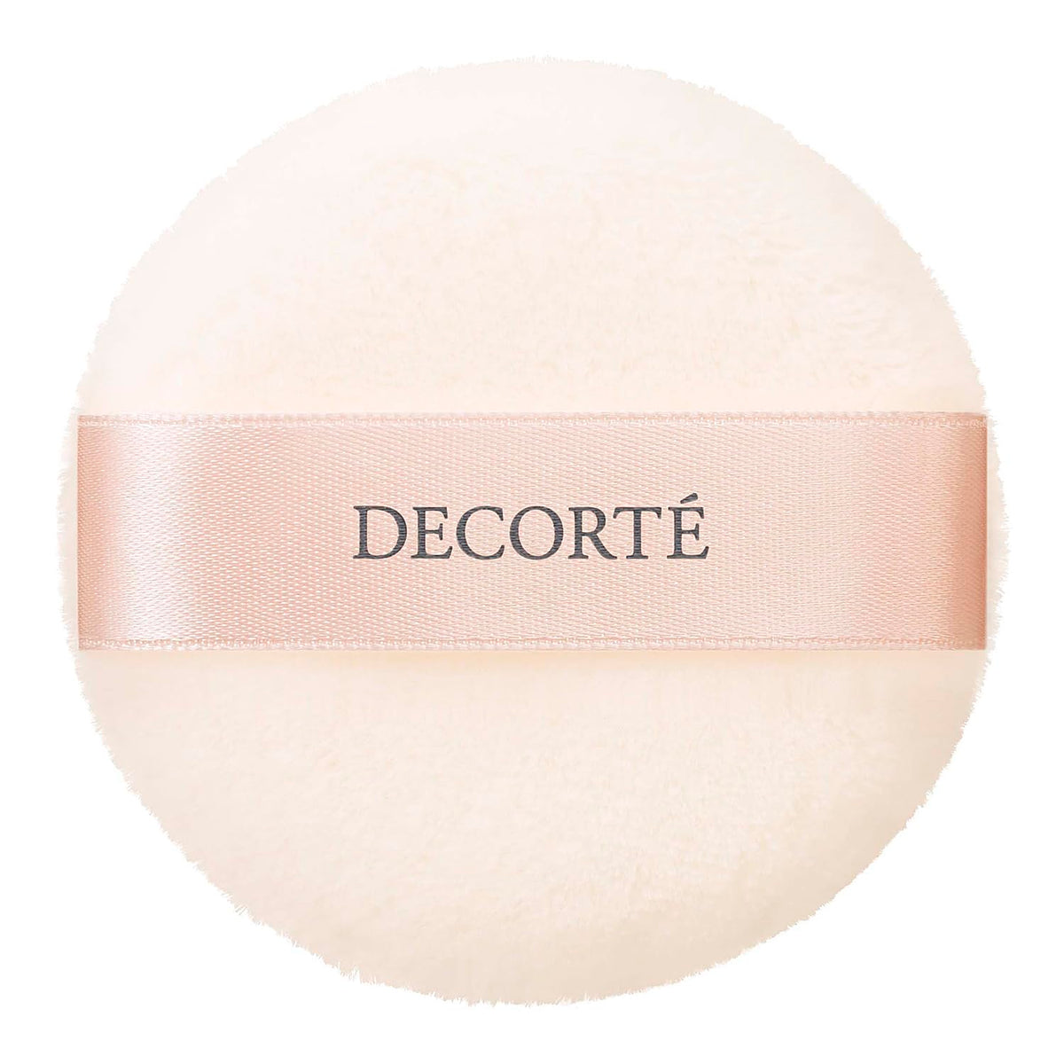 Decorte Puff LPQ, Hyaluronic-Acid-Coated Soft Powder Puff for Decorte Loose Powder in 4 Shades, Round, 7.5 cm
