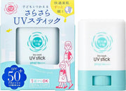 Shigaisen Yohou Dry-Touch UV Stick F Sunscreen Stick SPF50+ PA++++ UV Water Resistance Grade 2, Zinc Oxide Free, Face and Body, 15 g