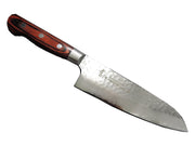 Sakai Takayuki Hammered Damascus Santoku 180mm