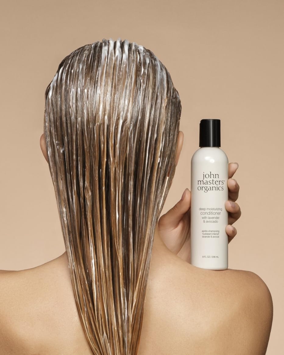 John Masters Organics Deep Moisturizing Conditioner with Lavender and Avocado for Dry Hair