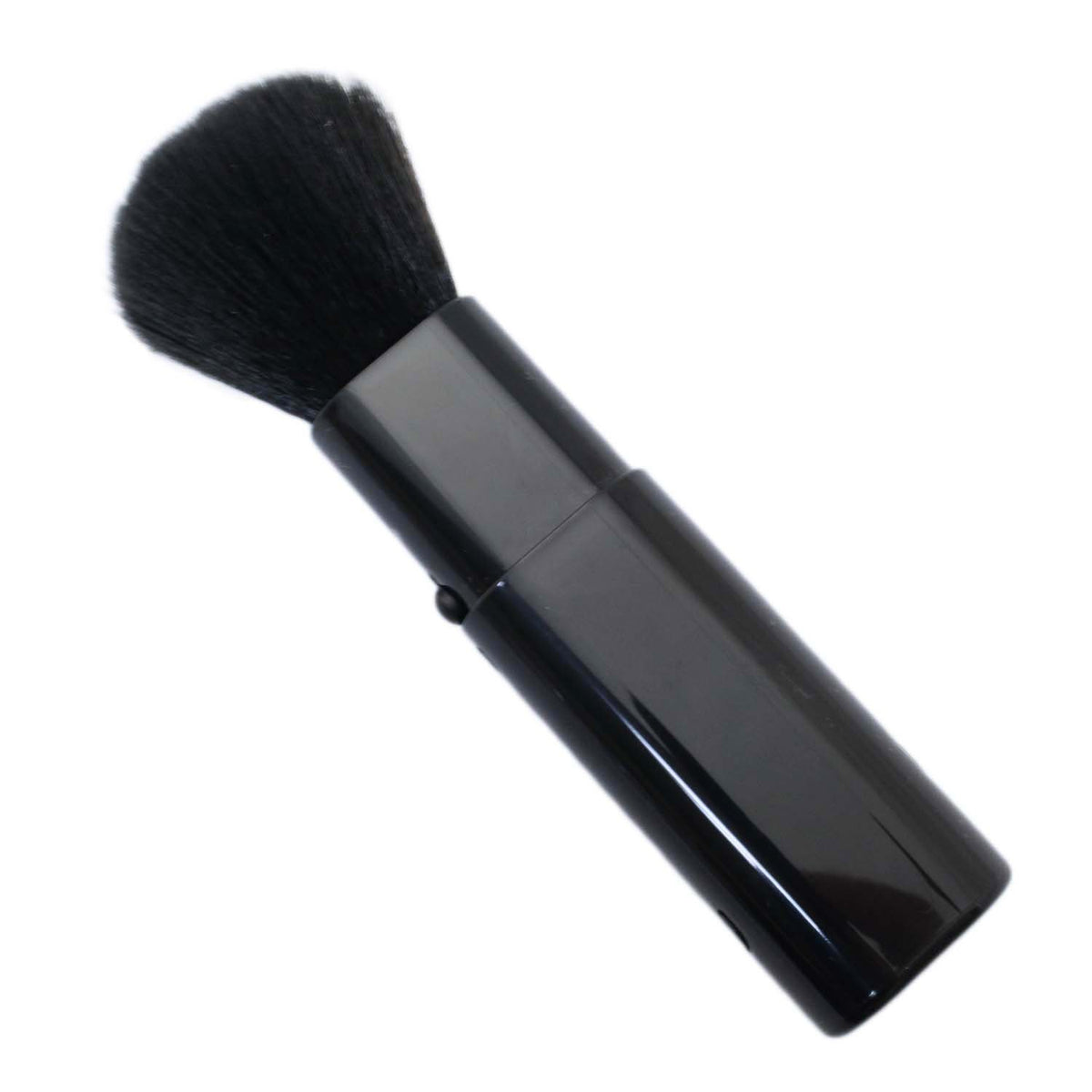 Shishida Seishindo Slide Face Brush MK-370BK, Retractable Black Makeup Brush for Powder and Blush, Made in Japan
