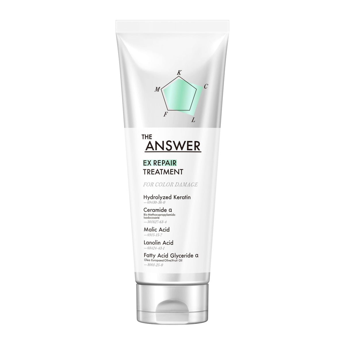 THE ANSWER EX Repair Treatment For Color Damage, 220 g, Bergamot & Daphne Scent