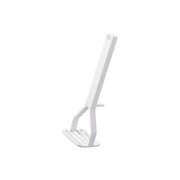 Yamazaki Tower Silicone Handle Potato Masher, Masher With a Silicone Handle and a Curved Head That Fits the Bowl, Potato Spreads Outward Instead of Clogging the Top, Heat Safe to 220 C, Dishwasher Safe, 6 x 5 x 20 cm and 50 g, White or Black