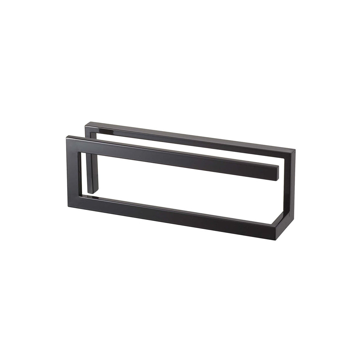 Yamazaki Line Slim Slipper Rack for Four Pairs, Slim Open Steel Rack that Stands Four Pairs of Slippers at an Entrance or in a Living Room, 42 x 10.5 x 14 cm and 750 g, White or Black