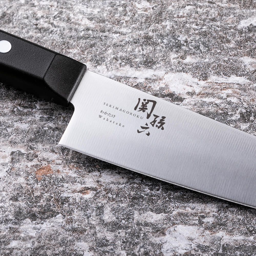 KAI Seki Magoroku Wakatake gyuto chef's knife 180mm, Seki Magoroku Wakatake gyuto chef's knife 180mm, 44 x 305 x 17 mm Overall, About 106 g, Made in Japan, 4.4 x 30.5 x 1.7 cm and 106 g, Standard