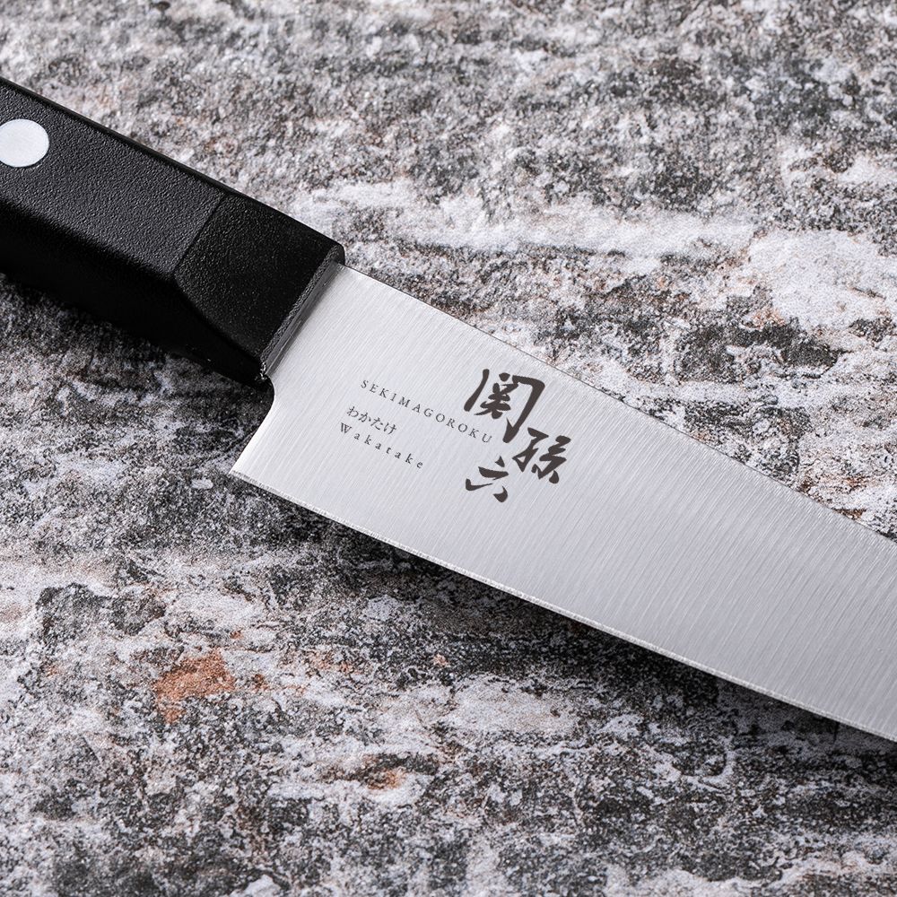 KAI Seki Magoroku Wakatake petty knife 120mm, Seki Magoroku Wakatake petty knife 120mm, 30 x 230 x 15 mm Overall, About 50 g, Made in Japan, 3 x 23 x 1.5 cm and 50 g, Standard