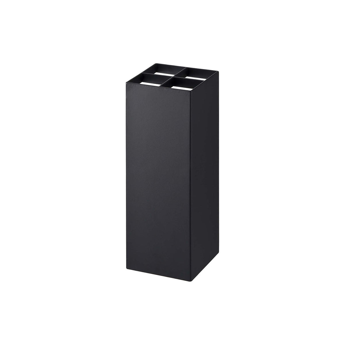 Yamazaki Smart Corner Umbrella Stand for Four Umbrellas, Compact Corner Umbrella Stand for Four Umbrellas, Raise the Tray for Folding Umbrellas, 11 x 11 x 30 cm and 1300 g, White or Black