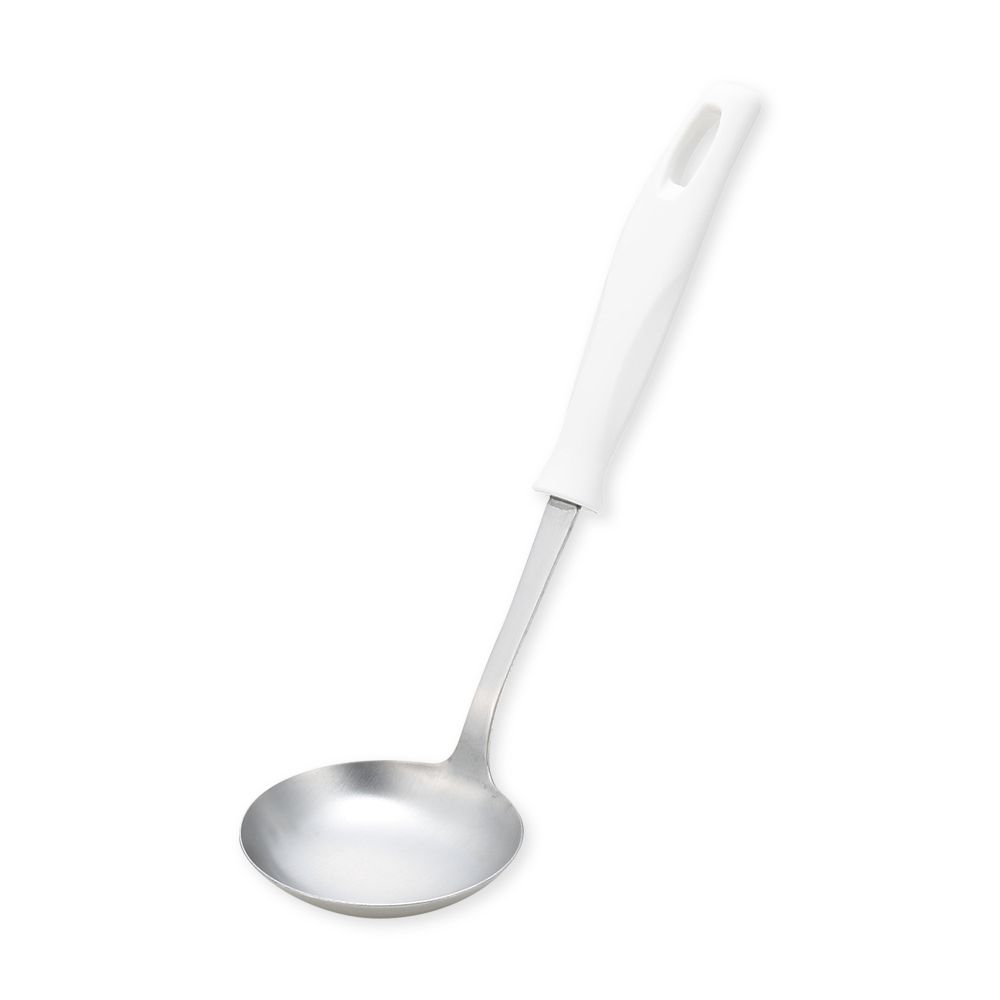 KAI KHS Small Bean Ladle, White, KHS Small Bean Ladle, White 220 x 63 x 46 mm, 53 g, Made in Japan, 22 x 6.3 x 4.6 cm and 53 g, white