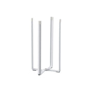 Yamazaki Tower Kitchen Eco Stand, Tall Stand Long Enough to Dry Plastic Bottles, Milk Cartons and Flasks Upside Down, Hang a Storage Bag to Transfer Meals, Silicone Anti-Slip, 12 x 9.5 x 26.5 cm and 450 g, White or Black