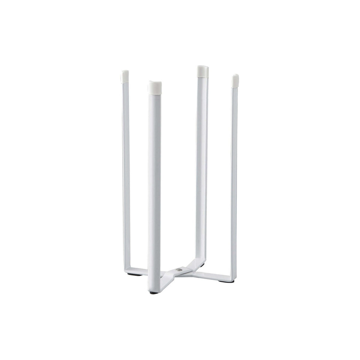 Yamazaki Tower Kitchen Eco Stand, Tall Stand Long Enough to Dry Plastic Bottles, Milk Cartons and Flasks Upside Down, Hang a Storage Bag to Transfer Meals, Silicone Anti-Slip, 12 x 9.5 x 26.5 cm and 450 g, White or Black