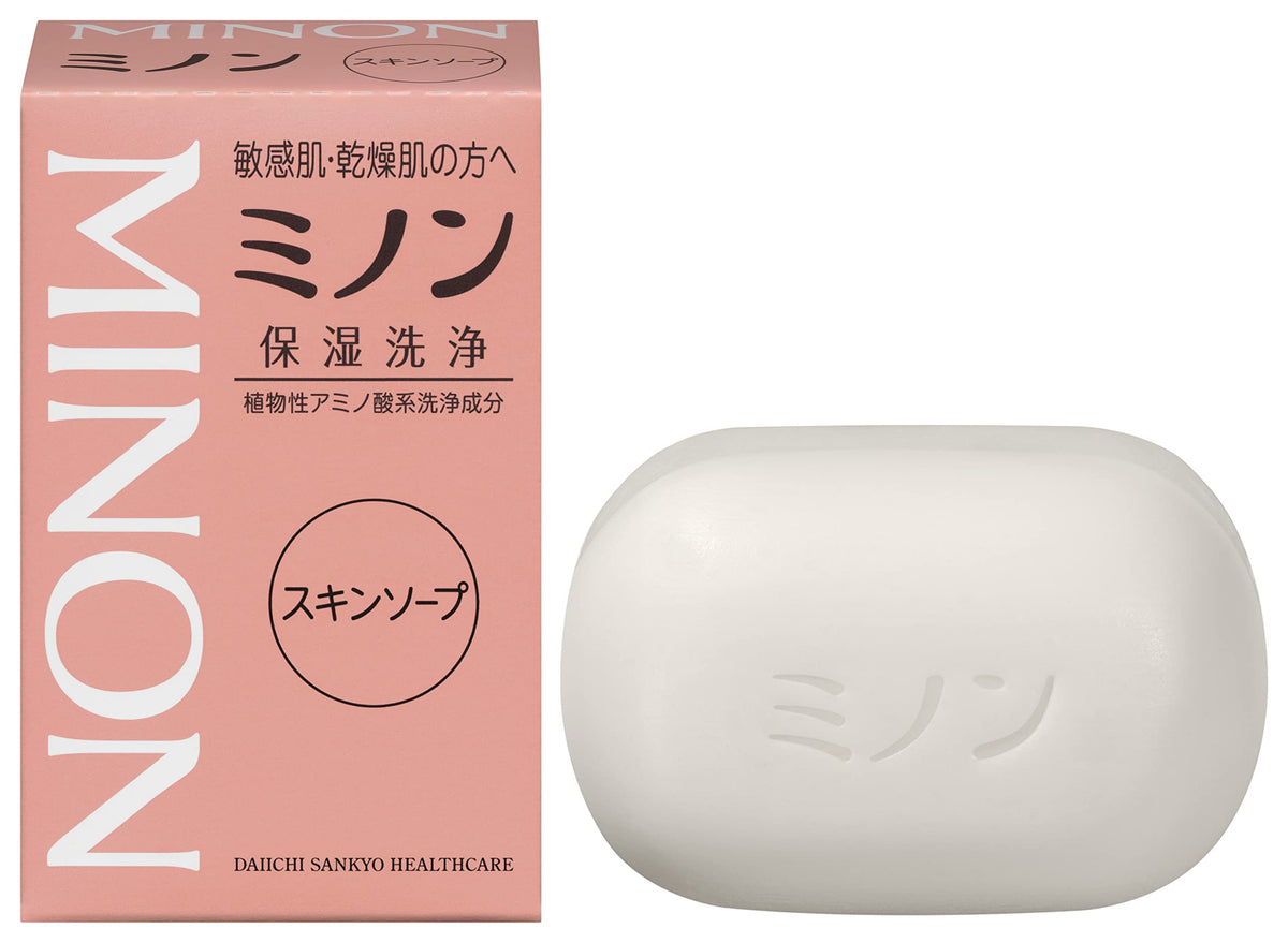 Mino Skin Soap 80g Solid Facial Cleanser — source image 1