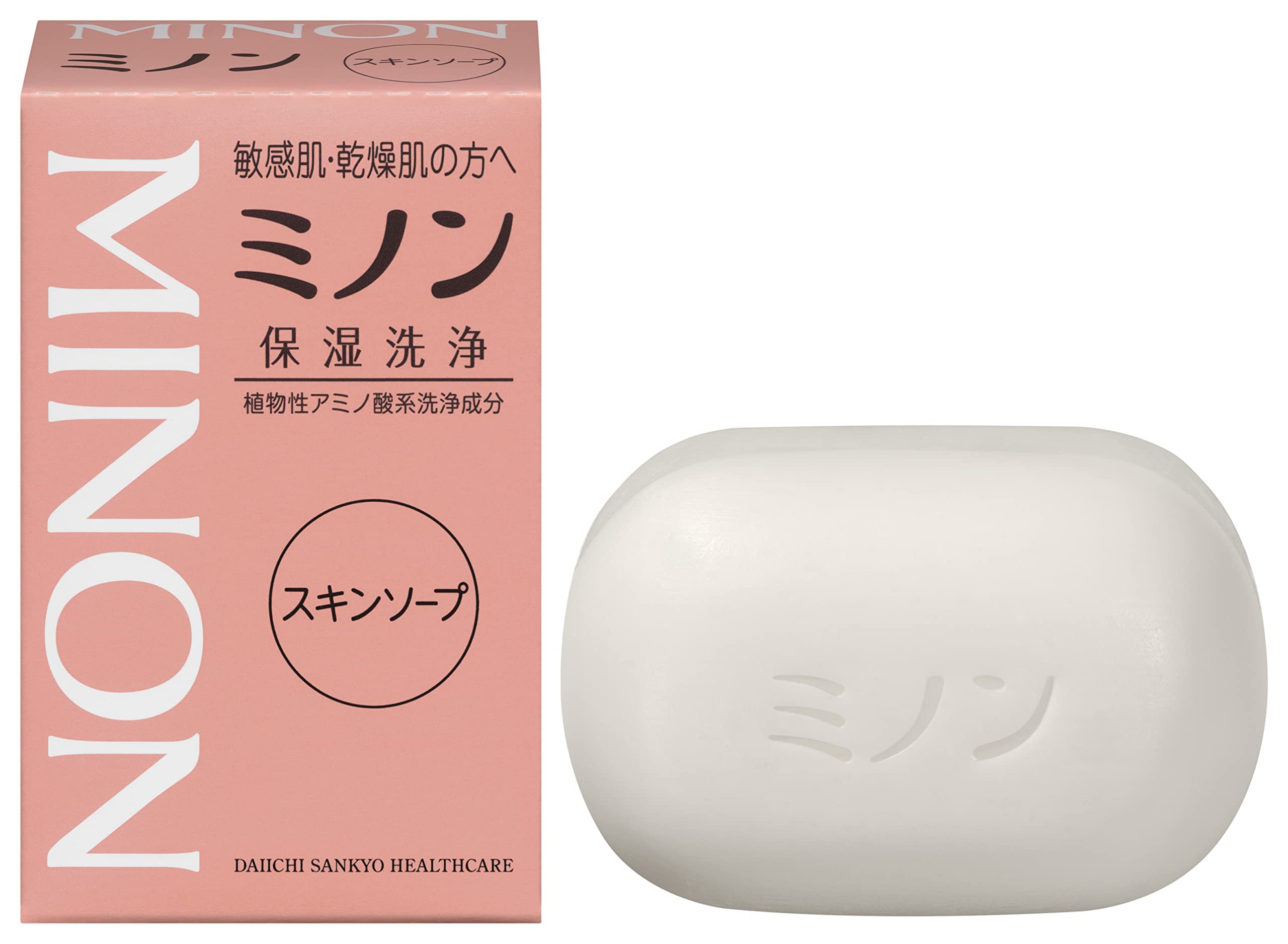 Mino Skin Soap 80g Solid Facial Cleanser — source image 1