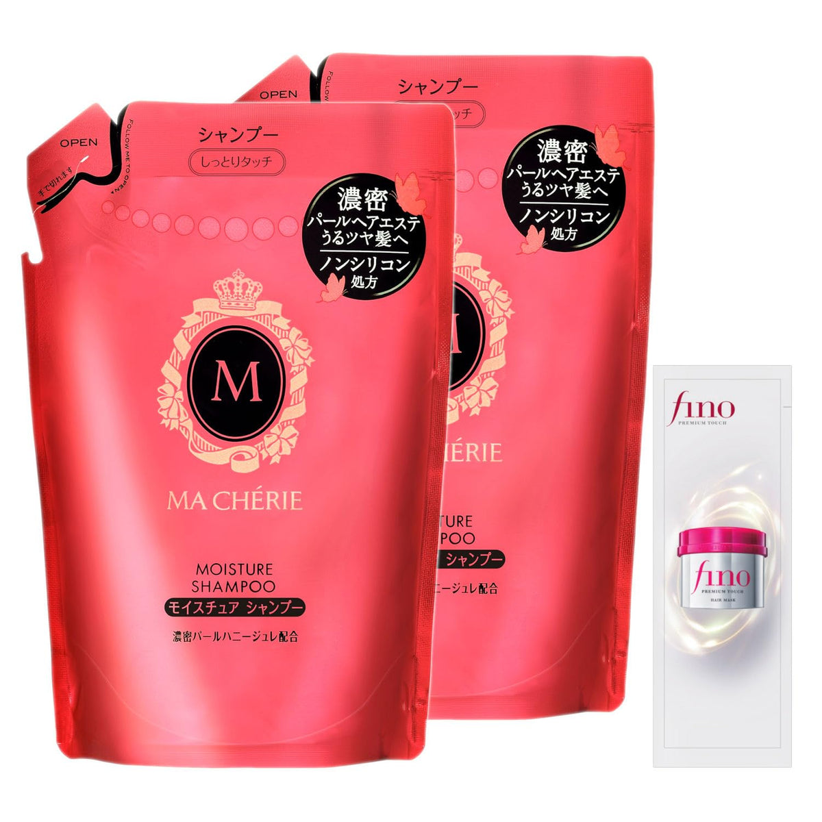 MA CHERIE Moisture Shampoo EX — 2-Pouch Refill