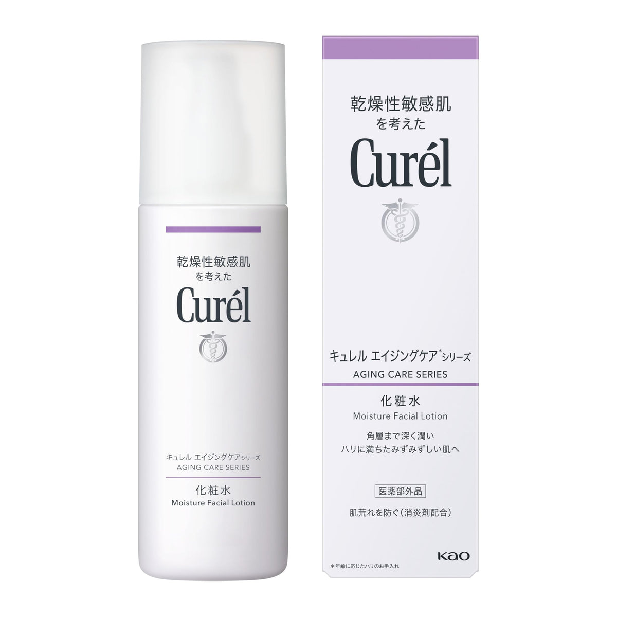 Curél Aging Care Series Moisture Facial Lotion, Quasi-Drug, 140 mL