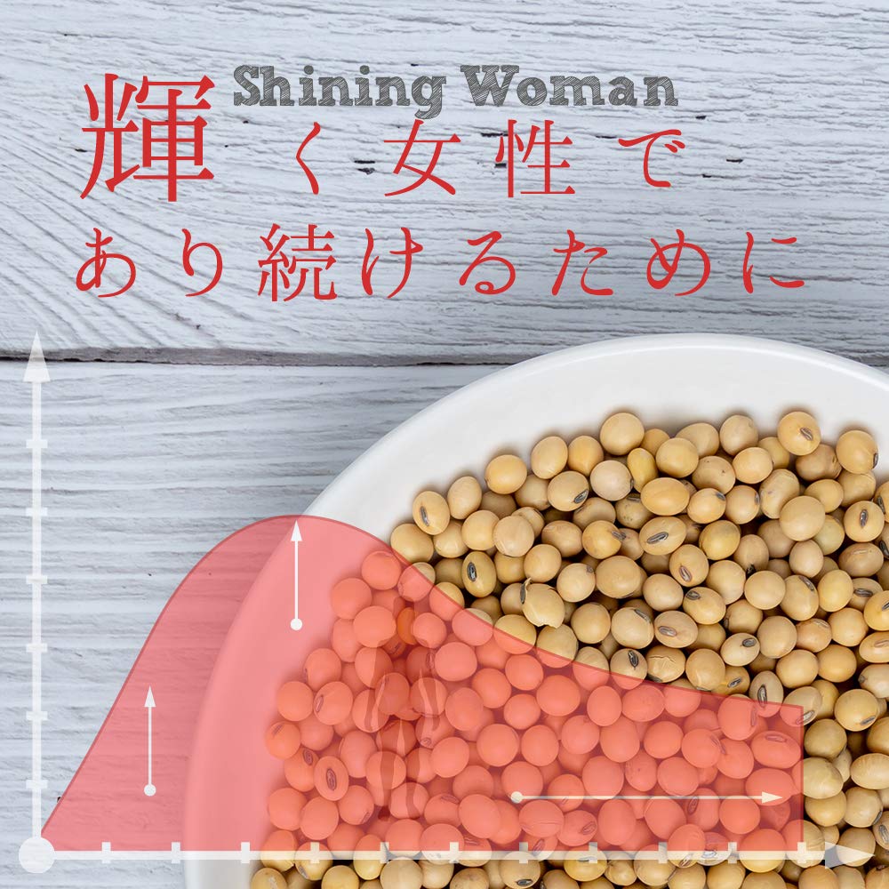 Soybean Isoflavone Capsules, Domestic Dextrin with Soy Extract, 90 Capsules for About 3 Months, One Capsule a Day