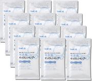 Shabondama Additive-Free Soap Shampoo Trial Set, 12 Sachets of 15 mL, Camellia Oil Soap Base, Fragrance-Free, Travel Size