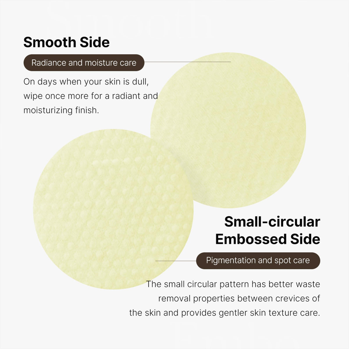 medicube Deep Vita C Pad, Vitamin C and Niacinamide Double-Sided Toner Pads, 70 Pads