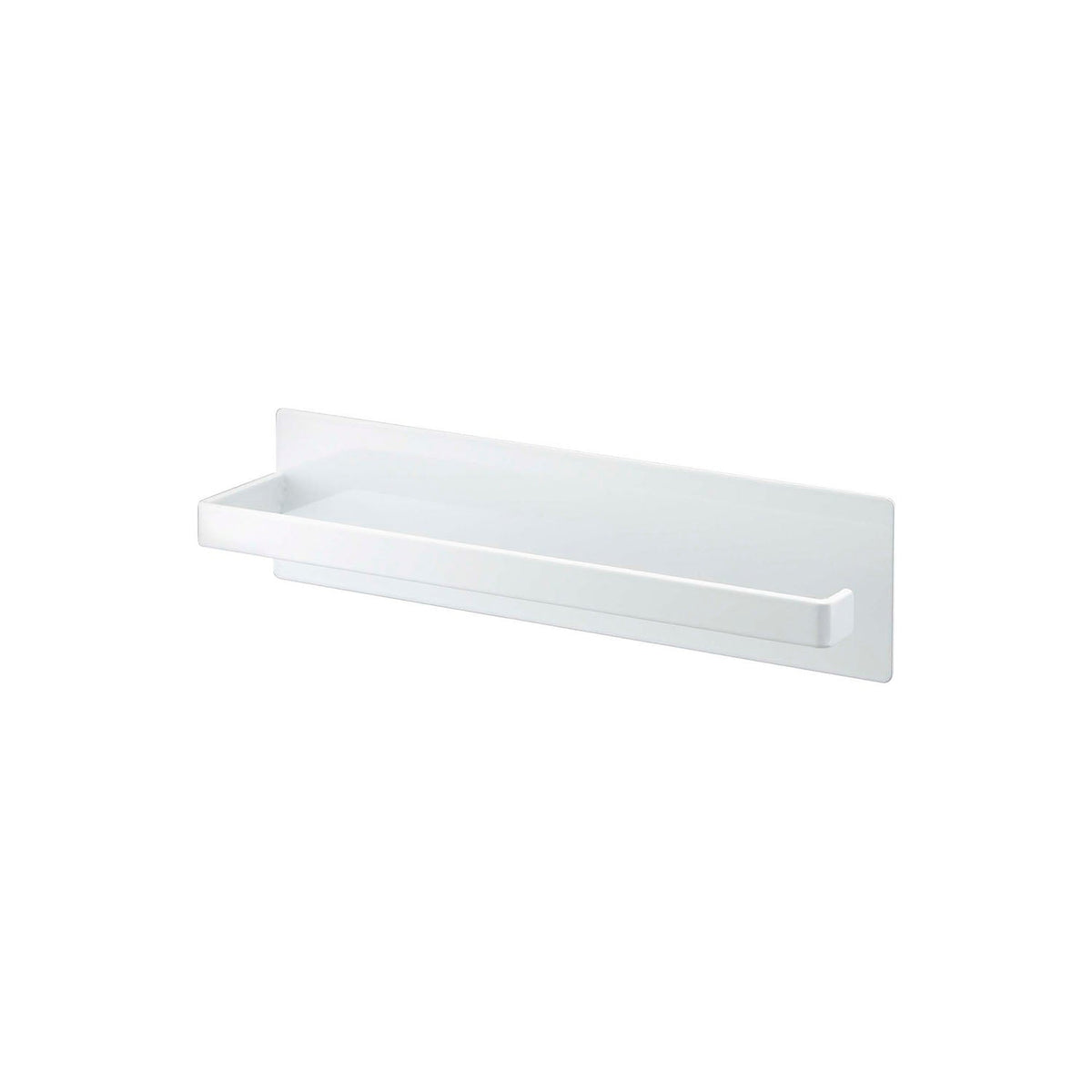 Yamazaki Tower Magnetic Kitchen Paper Holder, Magnetic Holder That Sticks to the Side of a Refrigerator With a Kitchen Paper Roll Up to 24 cm High, Turn It Round to Hang a Towel Too, Holds 1 kg, 6 x 5.2 x 24.5 cm and 300 g, White or Black