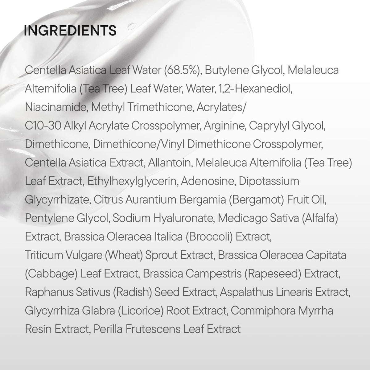 iUNIK Centella Calming Gel Cream, Lightweight Soothing Gel Moisturiser with 68.5% Centella Leaf Water for Oily and Sensitive Skin, 60 mL