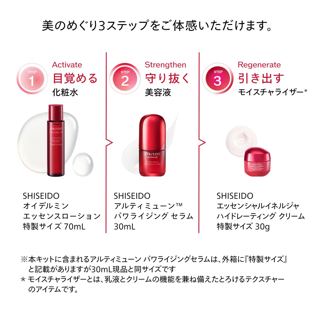 SHISEIDO Ultimune Essential Skin Care Kit