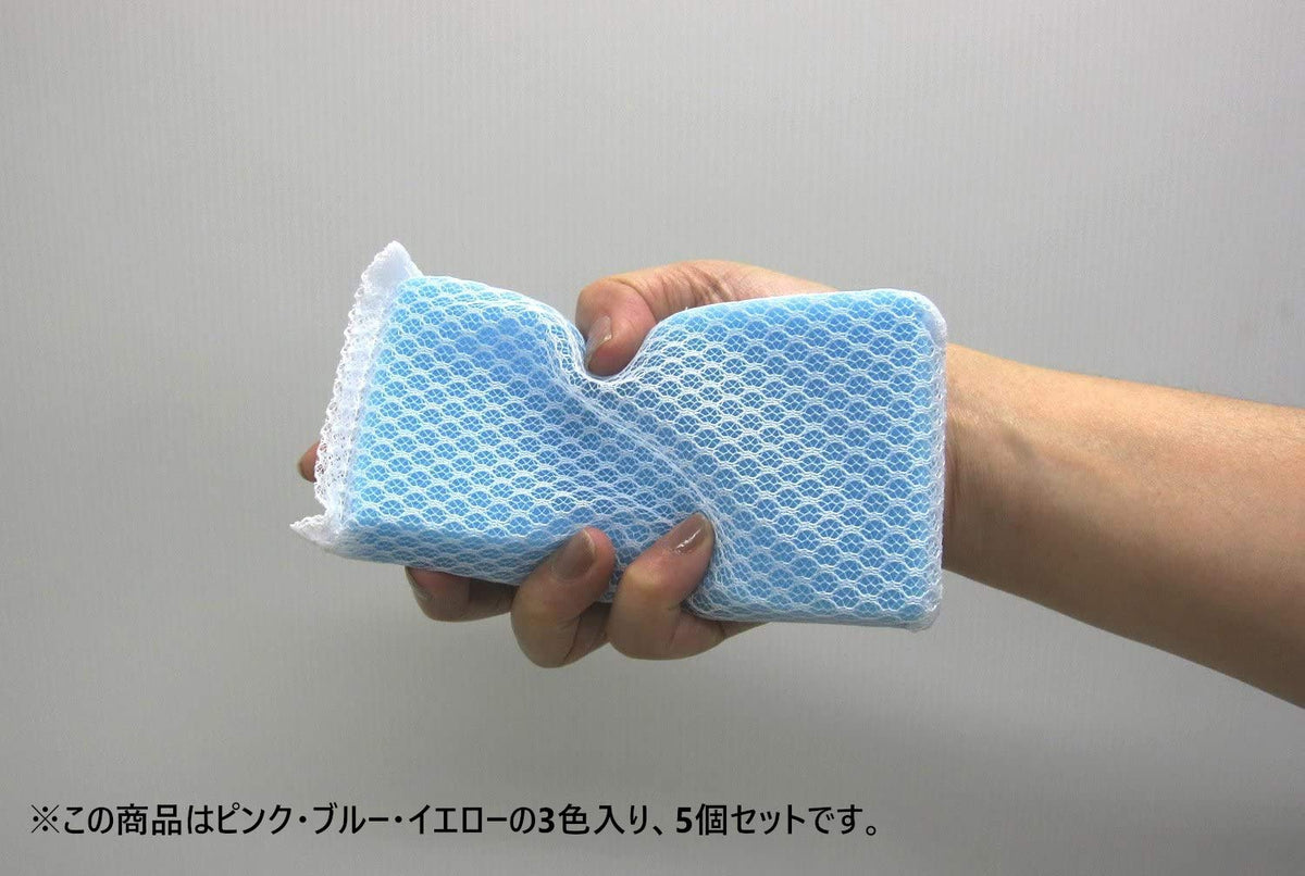 Ohe Clean Keeping Net Sponges — Narrow-Glass-Bottom Scrubbing