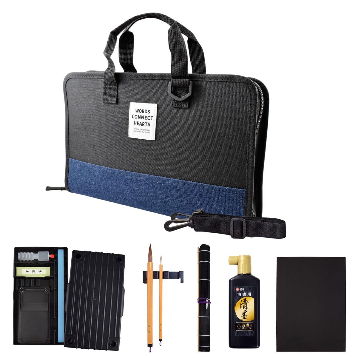 Sakura Craypas Compact Calligraphy Set, Slim Case JZ-A2