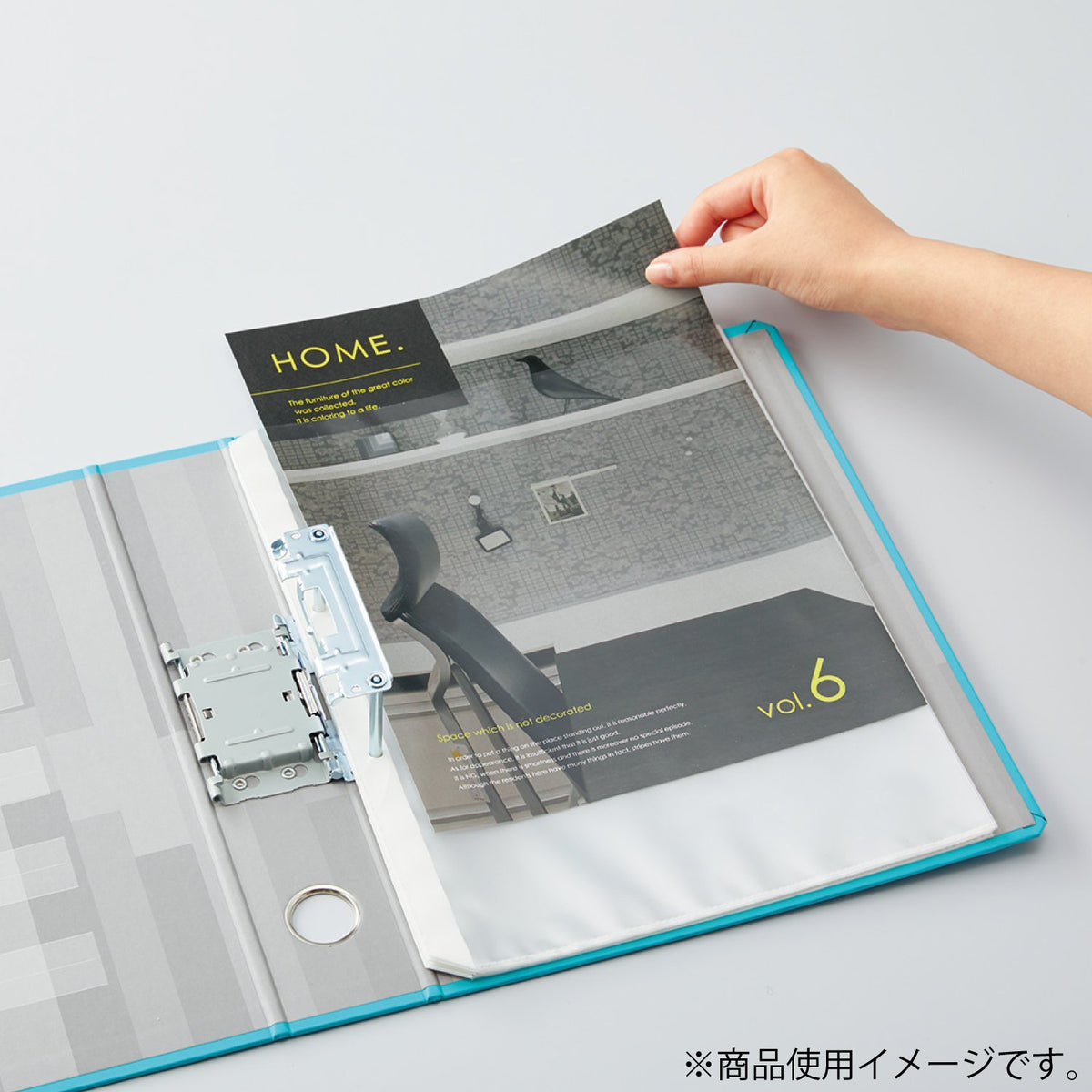 Kokuyo A4 Clear Pocket Refill Pages, Two-Hole Wide-Opening Pockets, 230 x 302 mm Sheet with 299 x 213 mm Pocket, 0.06, 0.08 or 0.12 mm Film, 20 or 50 Sheets
