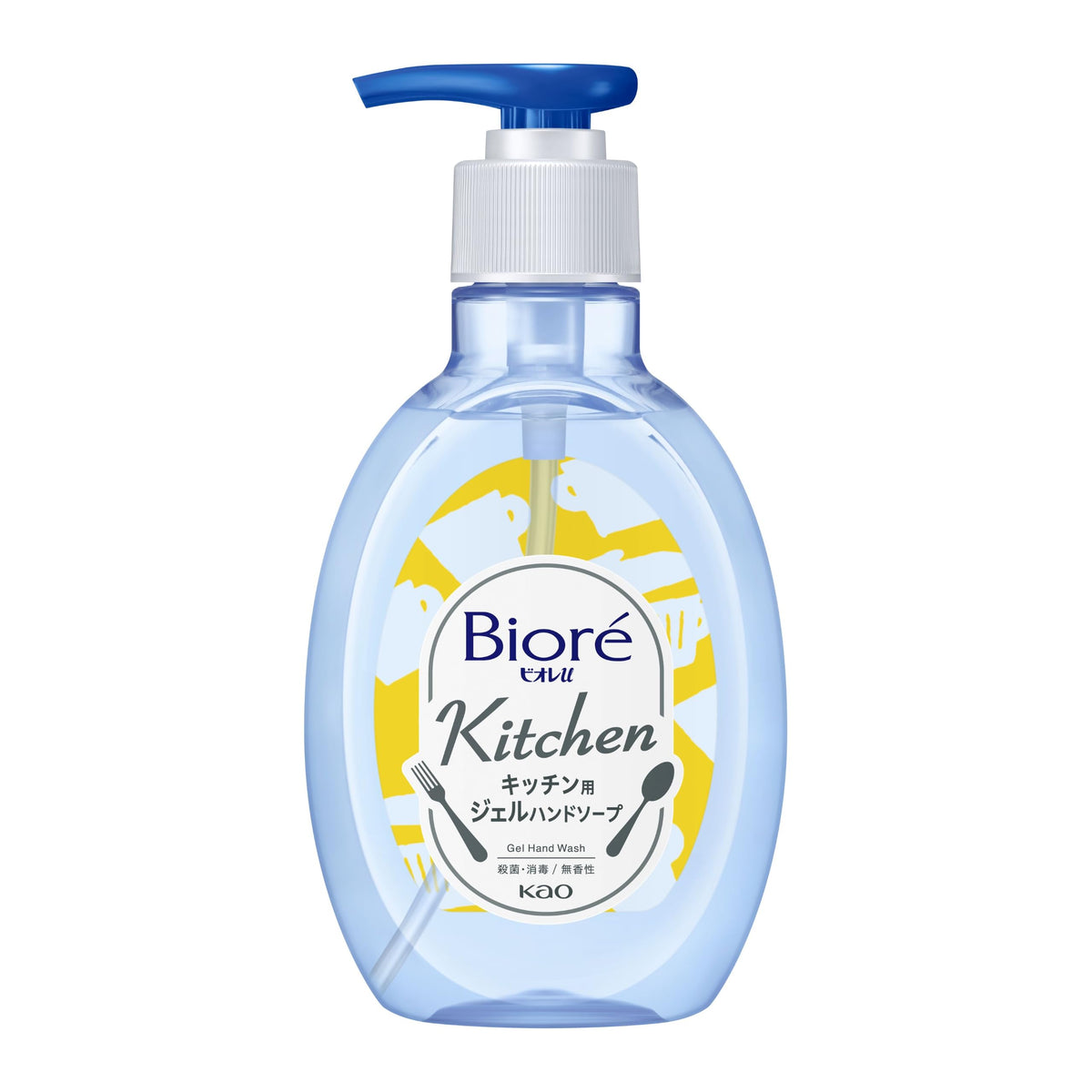 Bioré u Kitchen Gel Hand Soap Unscented 250mL Pump / 680mL Refill