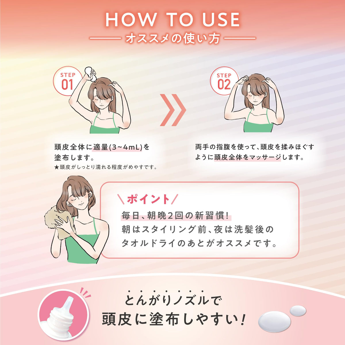 Kaminomoto Hair Accelerator F Floral Scent Hair Growth Promoting Hair Lotion with Six Active Ingredients, Quasi-Drug, 150 mL, One or Two Bottles