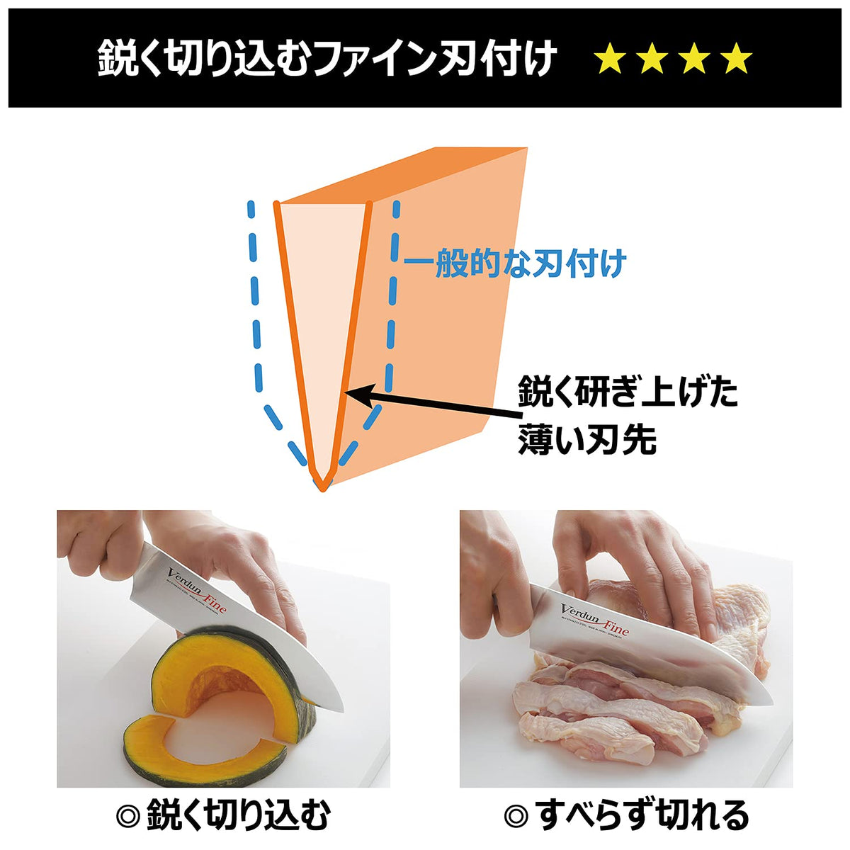 Shimomura Verdun Black Santoku Knife And Soft Sheet Cutting Board Set