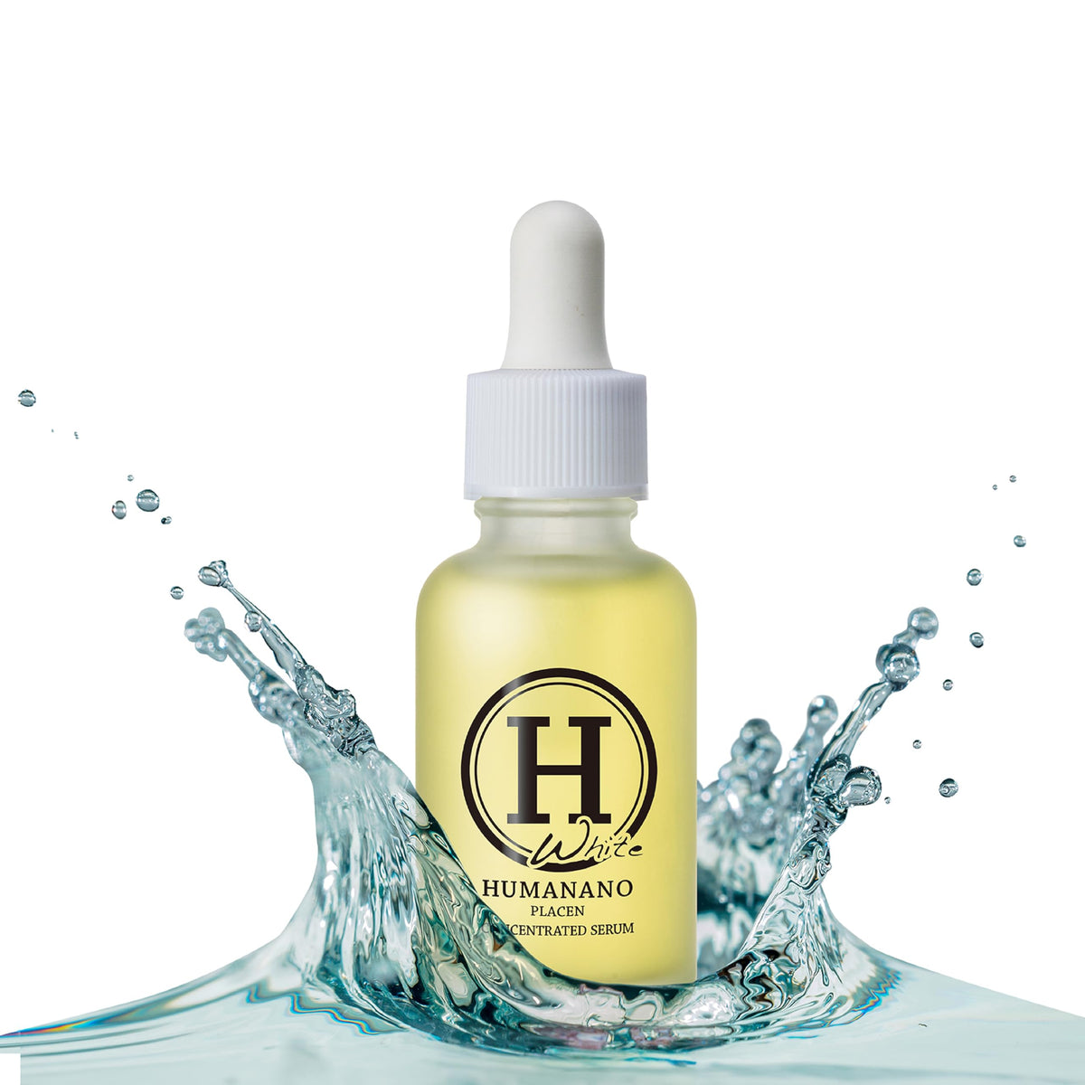 Humanano Placen White Concentrated Serum, Human-Type Placenta Peptide Brightening Serum, 30 mL