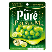 Pure Gummy Shine Muscat Sparkling — Sweet and Sour Fruit Soda Gummies with Collagen and Vitamin C, 6 Bags