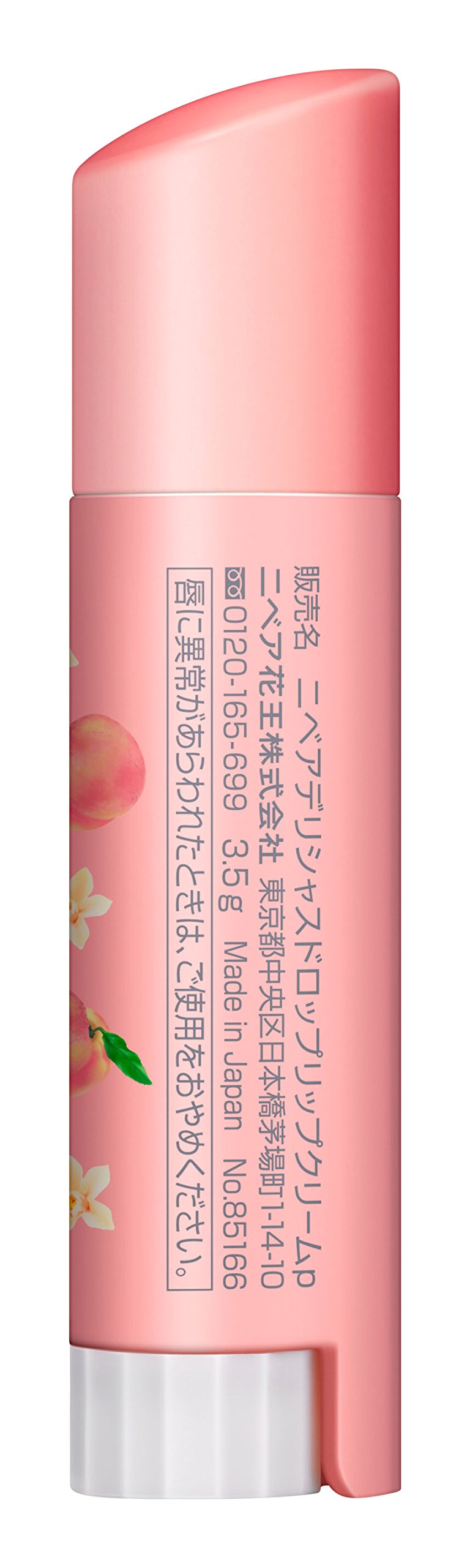 NIVEA Delicious Drop Lip Balm Peach Vanilla