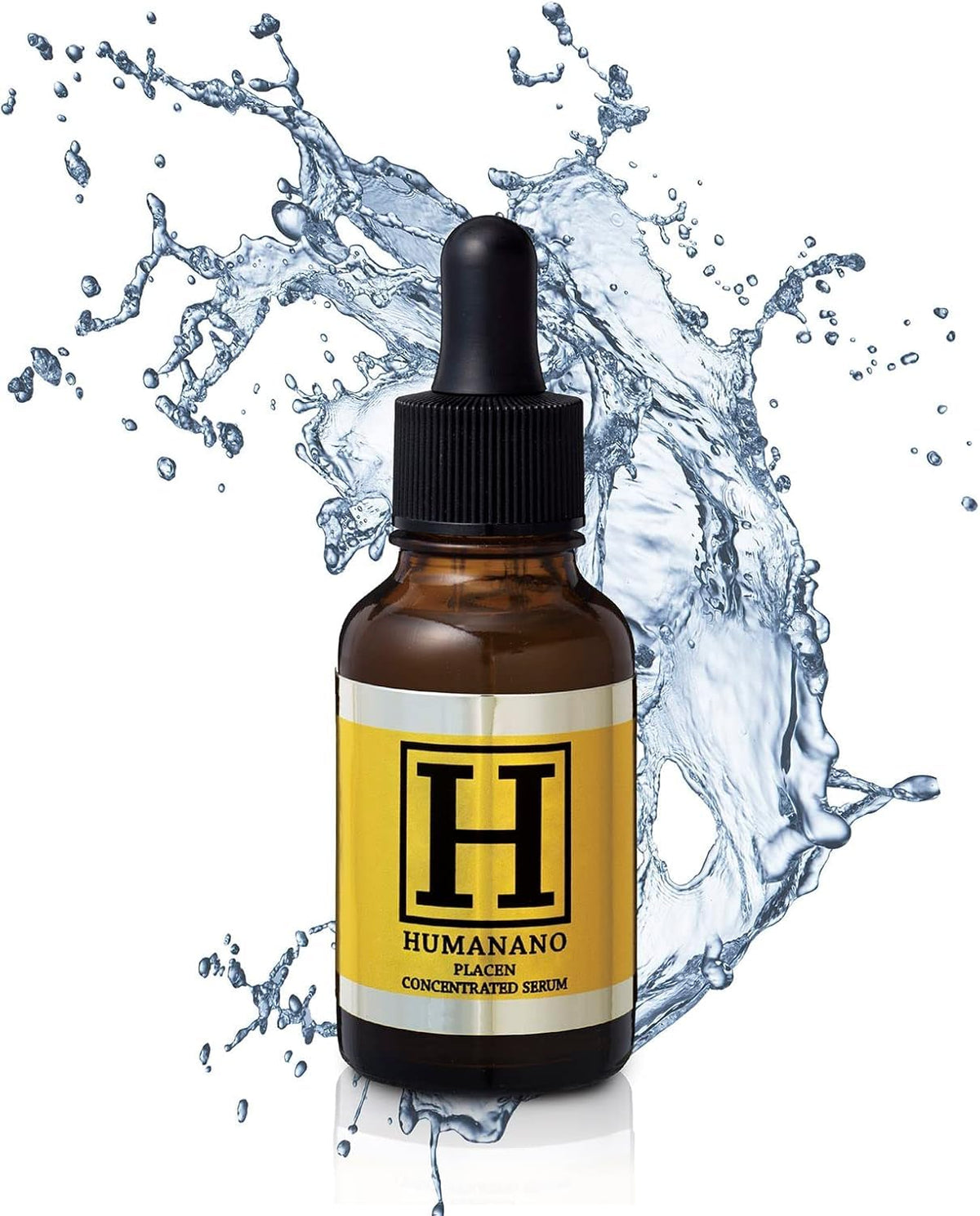 Humanano Placen Concentrated Serum, Human-Type Placenta Peptide Booster Serum for Sensitive Skin, 30 mL
