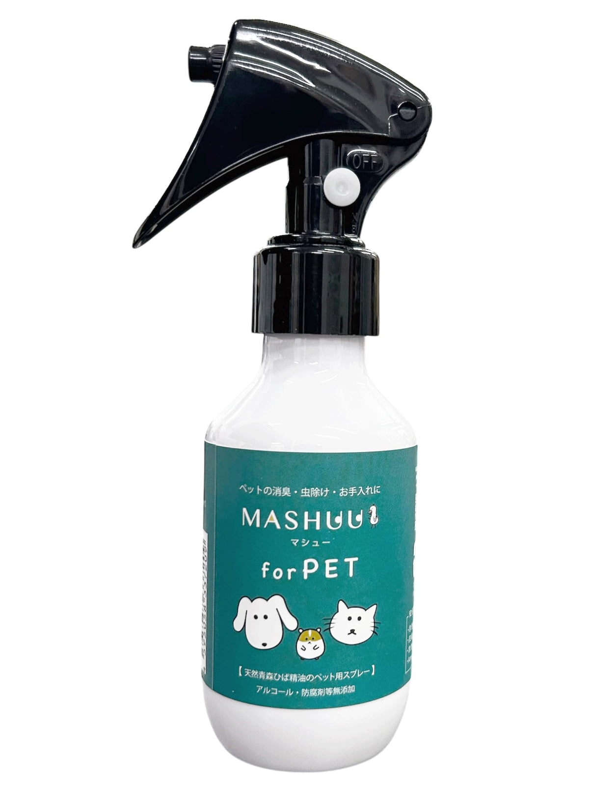 MASHUU For Pet Natural Hiba Deodorizing Spray, 100 mL