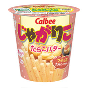 Calbee Jagariko Cod Roe Butter, 52 g x 12 Cups