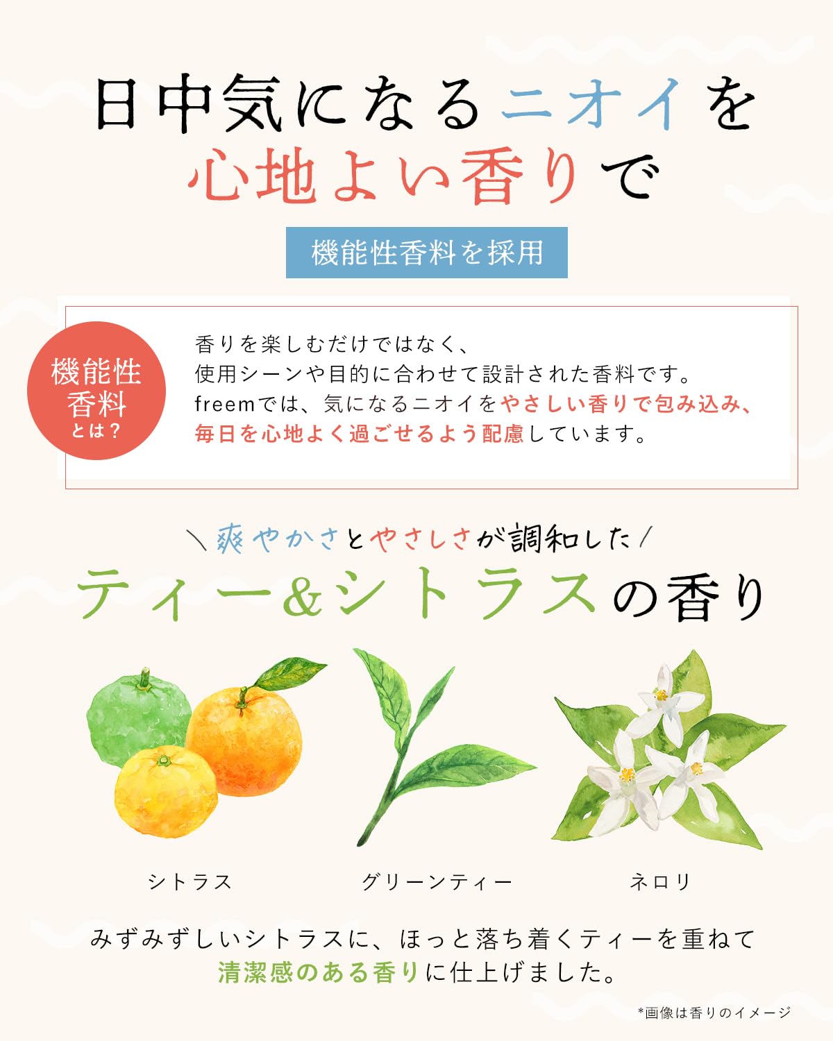 Freem Delicate Zone Foaming Soap, Japanese Herbal & Lactic Acid, Tea & Citrus Scent