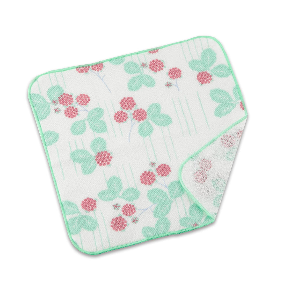 Noren Senshu Towel Handkerchief, 23 x 23 cm 100% Cotton Gauze and Pile Hand Towel, Japanese Pattern, Made in Japan