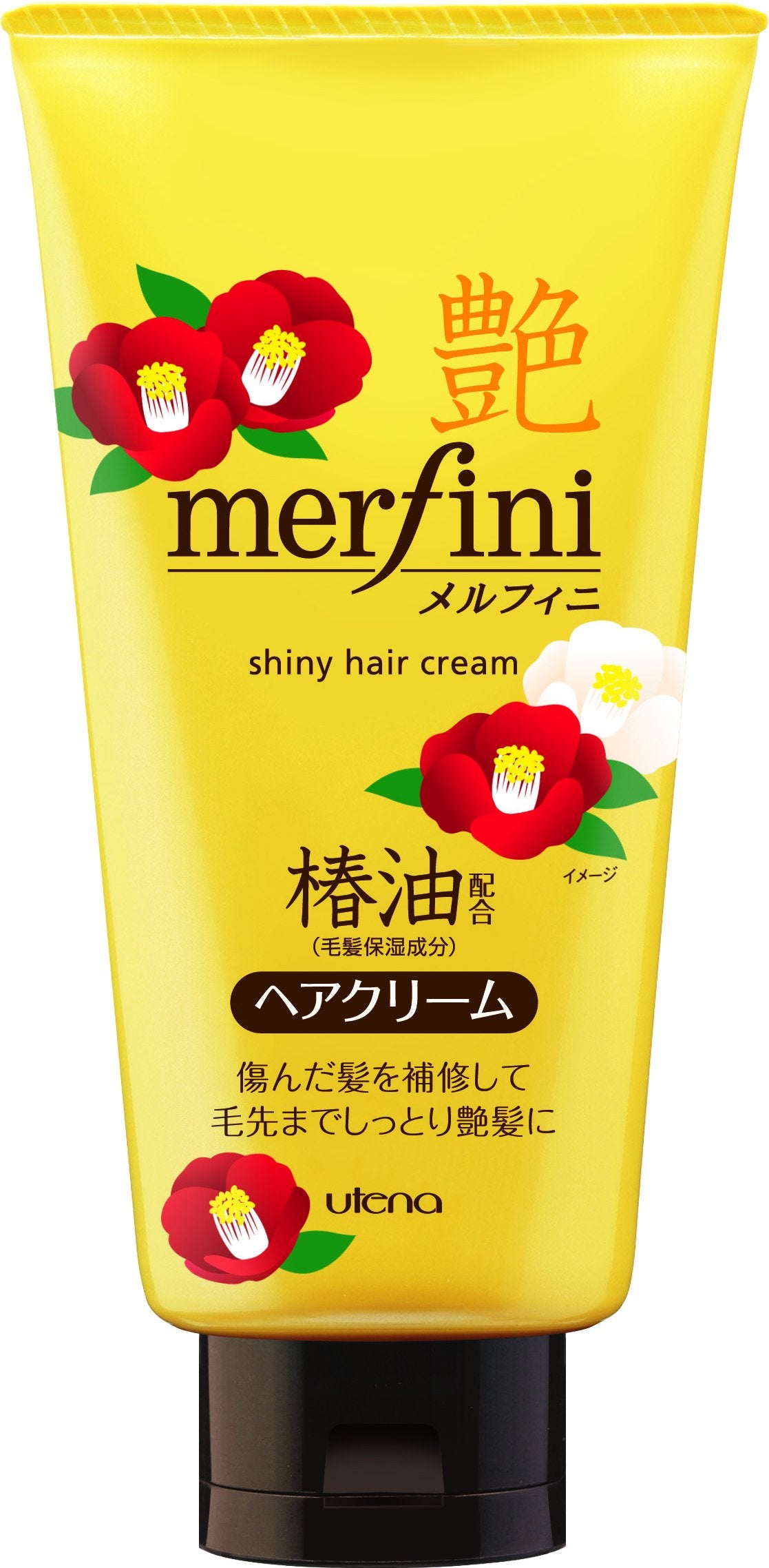Utena Merfini Hair Cream — 150g Camellia-Oil Moisture-Sealing